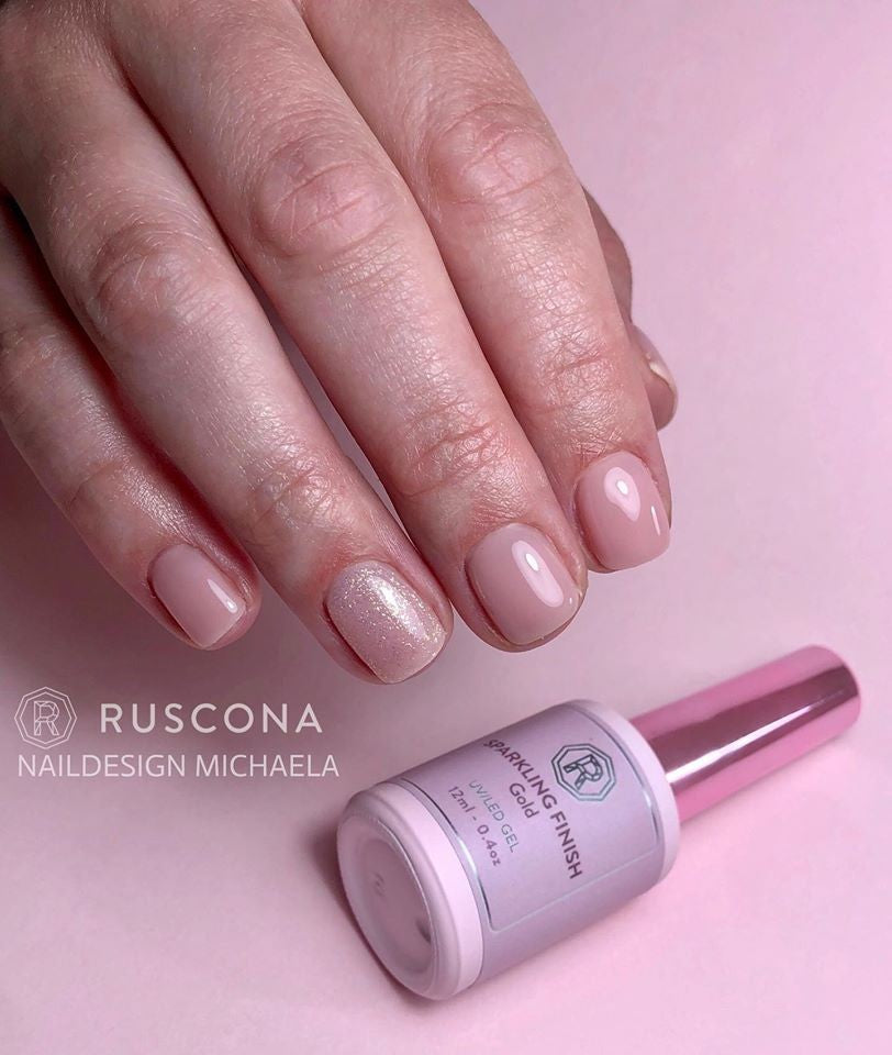 SPARKLING FINISH GEL GOLD