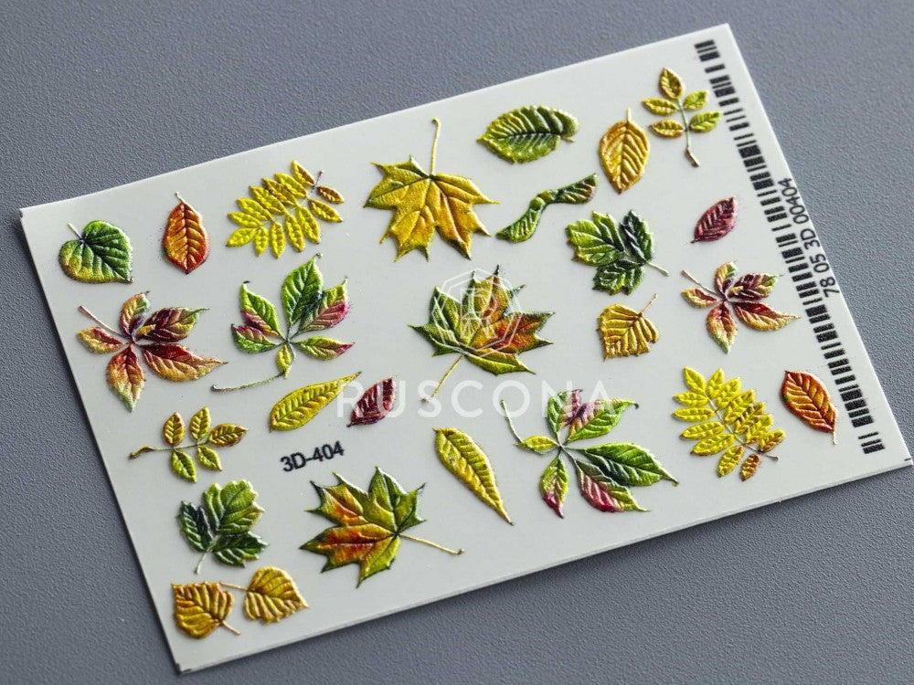 3D water sticker 404