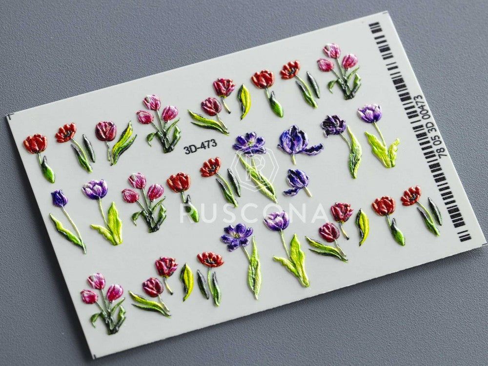 3D water sticker 473