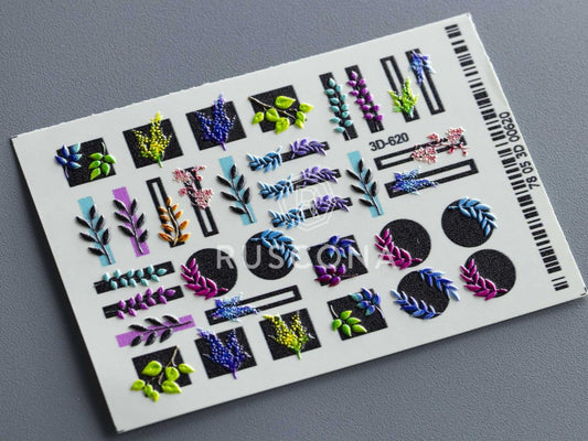 Adesivo acqua 3D 620