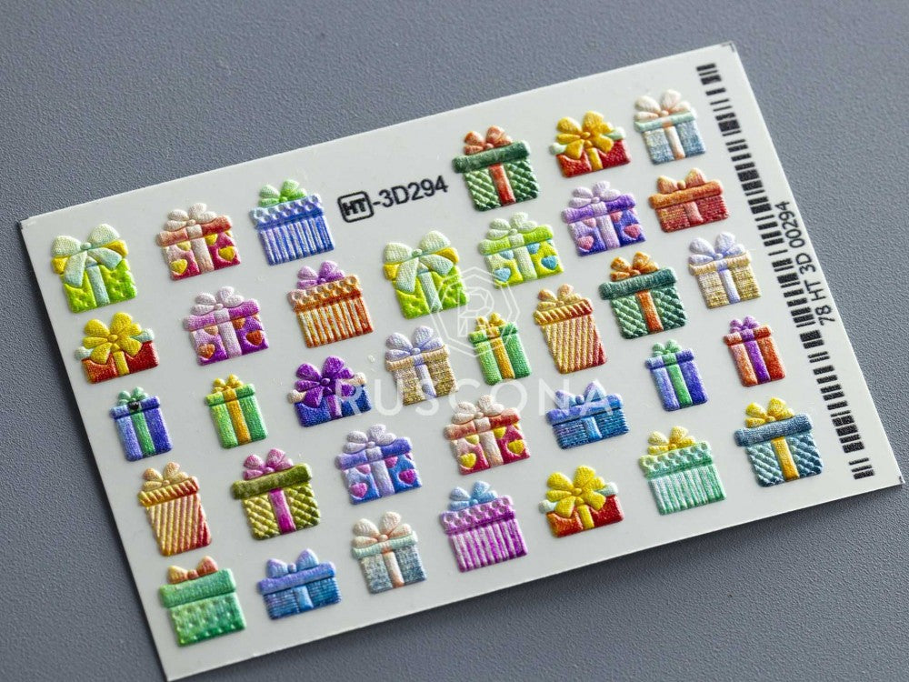 3D water sticker 294