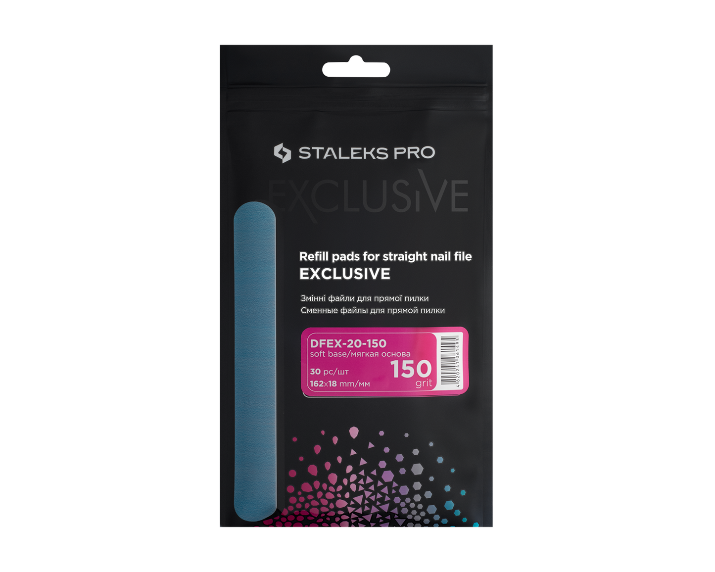 REPLACEMENT SANDPAPER FILE STALEKS STRAIGHT 150