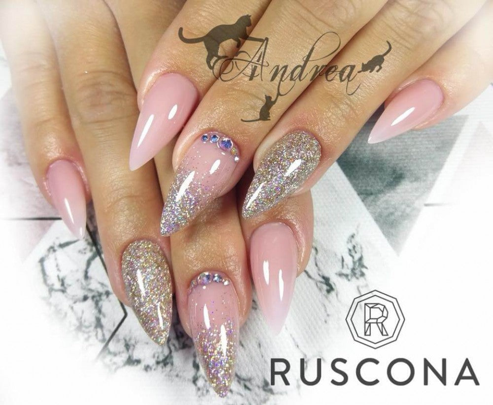 Trucco costruttore rosa chiaro