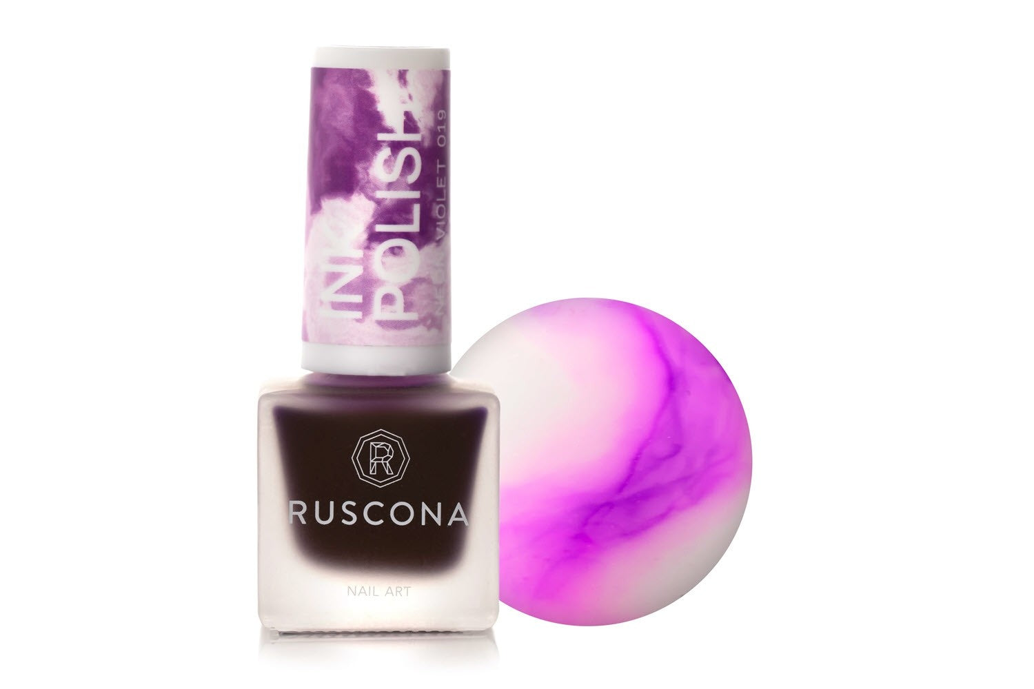 Inchiostro viola neon