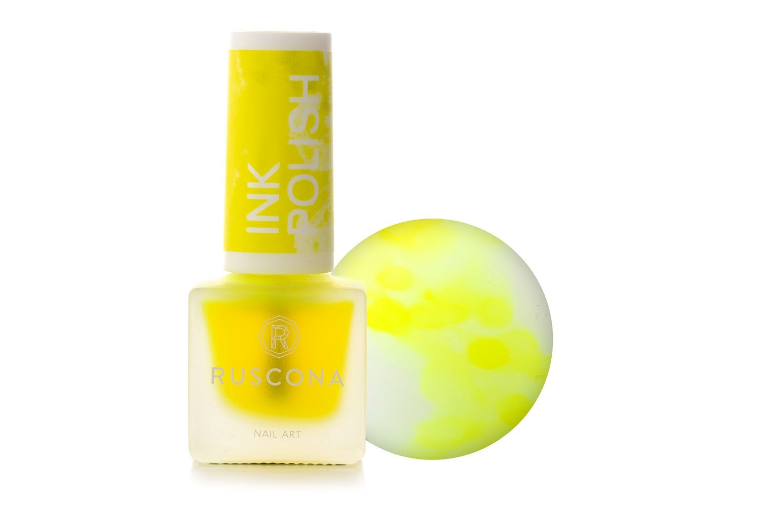 Inchiostro giallo neon